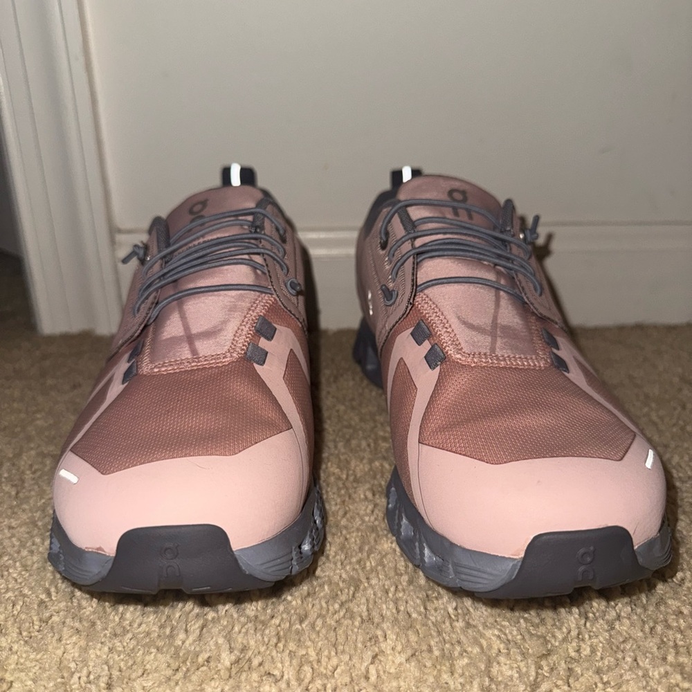 On Cloud 5 Waterproof Women’s Espadrilles Rose/Fossil Size 8.5